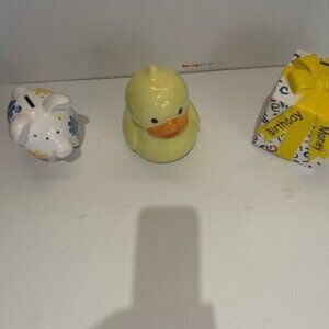 Set of 3 Ceramic Banks